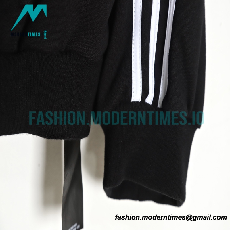 Balenciaga - Adidas Co-branded Black-Red Hoodie