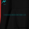 Balenciaga - Adidas Co-branded Black-Red Hoodie