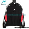 Balenciaga - Adidas Co-branded Black-Red Hoodie