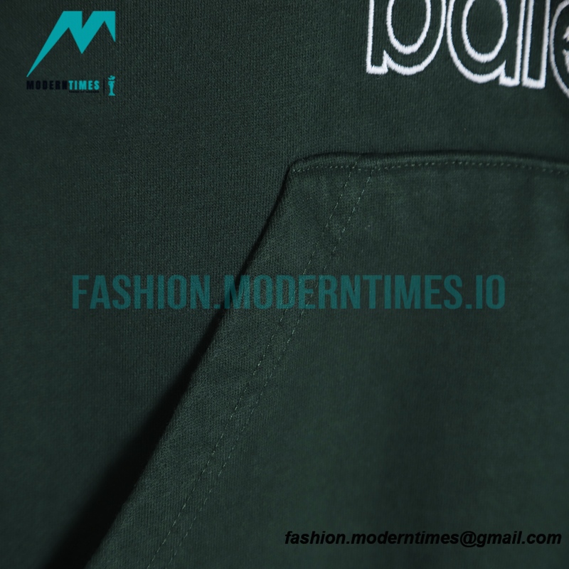  Balenciaga - Adidas Co-branded Embroidered Clover Hoodie 
