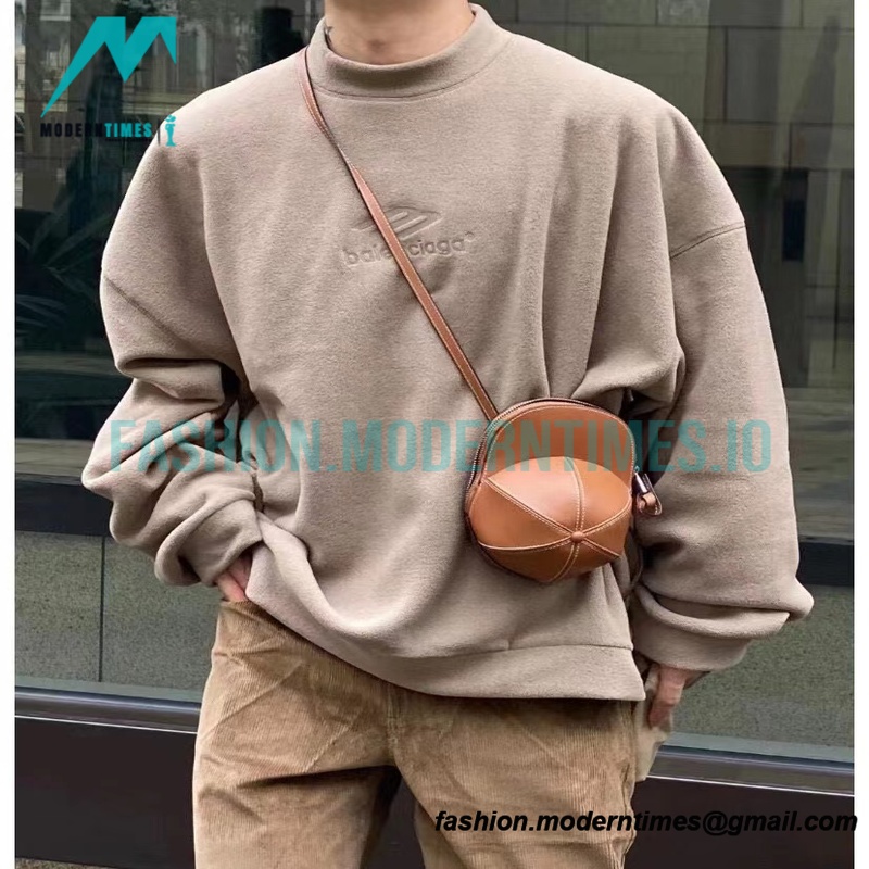 Balenciaga - 22FW 3M Polar Fleece Crewneck Hoodie