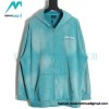 Balenciaga - 23ss Wash Water Tie-dye Fried Snow Cola Embroidery Cardigan Long-sleeved Hoodie