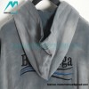 Balenciaga - 23ss Wash Water Tie-dye Fried Snow Cola Embroidery Cardigan Long-sleeved Hoodie