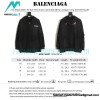 Balenciaga - 23ss Wash Water Tie-dye Fried Snow Cola Embroidery Cardigan Long-sleeved Hoodie