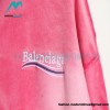 Balenciaga - 23ss Wash Water Tie-dye Fried Snow Cola Embroidery Cardigan Long-sleeved Hoodie