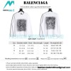 Balenciga - 23SS Gradient Letter Logo Round Neck Hoodie 