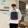 Balenciga - 23SS Gradient Letter Logo Round Neck Hoodie 