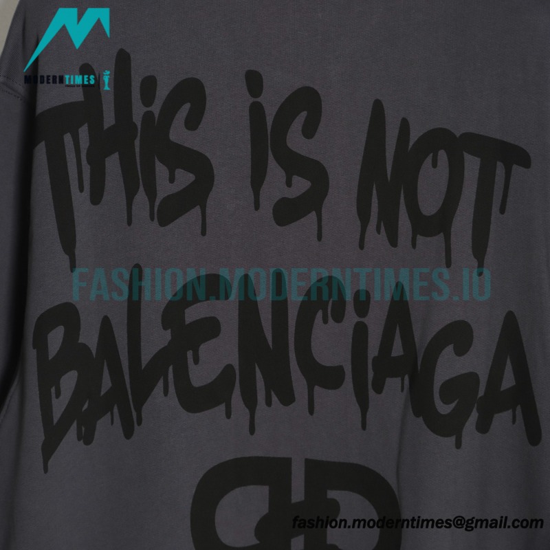 Balenciga - 23SS Cola Logo Crewneck Hoodie