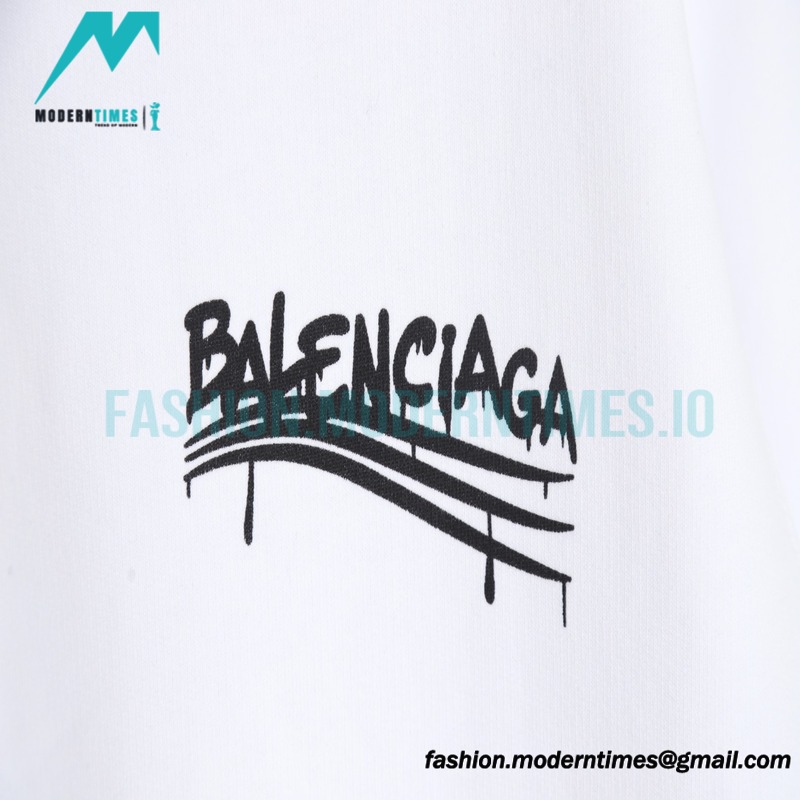 Balenciga - 23SS Cola Logo Crewneck Hoodie