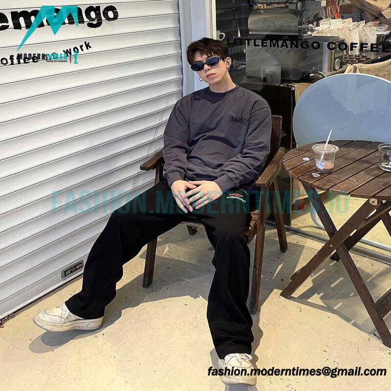 Balenciga - 23SS Cola Logo Crewneck Hoodie