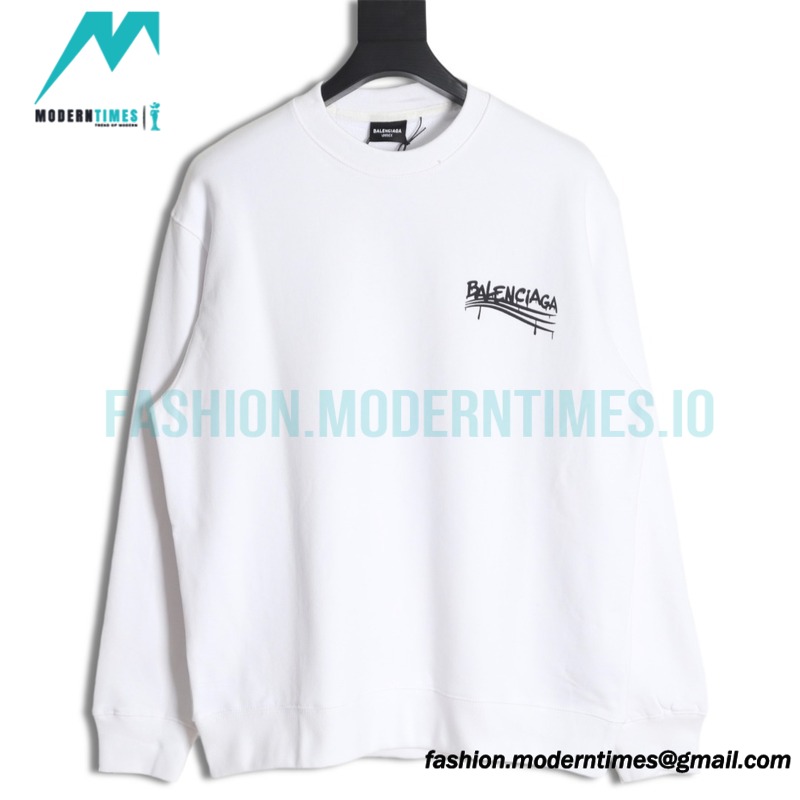Balenciga - 23SS Cola Logo Crewneck Hoodie
