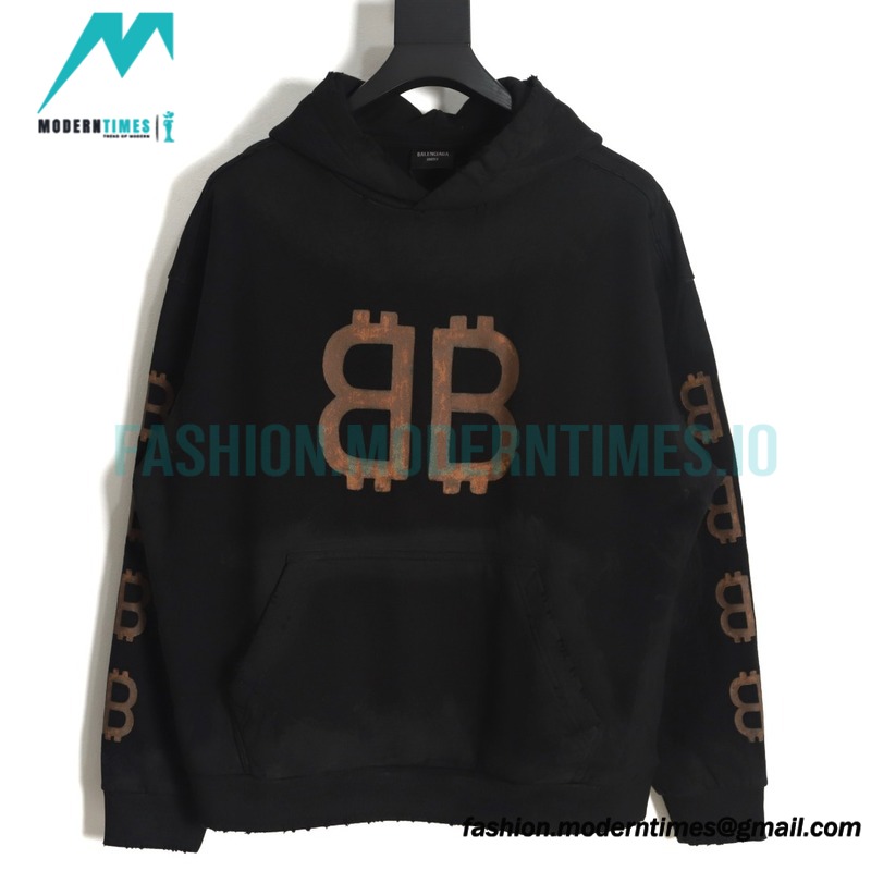Balenciaga - 23SS BB Bitcoin Hoodie