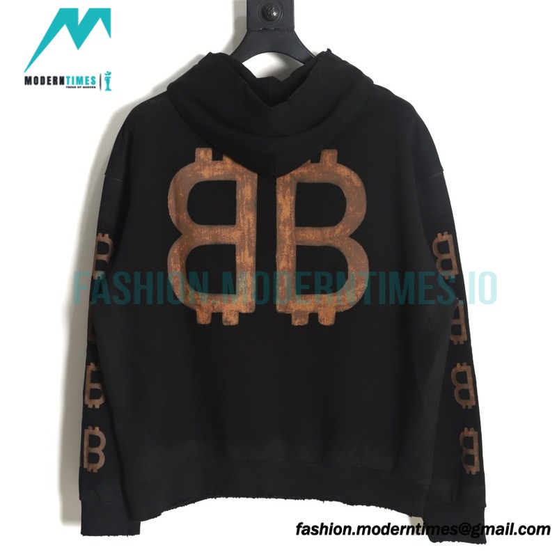 Balenciaga - 23SS BB Bitcoin Hoodie