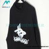Balenciaga - 23FW Overlapping Letter Logo Round Neck Hoodie