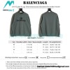 Balenciaga - 23Fw Double B Logo Three-dimensional Embroidered Round Neck Hoodie