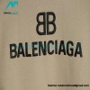 Balenciaga - 23Fw Double B Logo Three-dimensional Embroidered Round Neck Hoodie