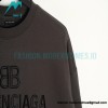 Balenciaga - 23Fw Double B Logo Three-dimensional Embroidered Round Neck Hoodie