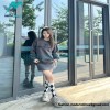 Balenciaga - 23Fw Double B Logo Three-dimensional Embroidered Round Neck Hoodie