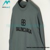 Balenciaga - 23Fw Double B Logo Three-dimensional Embroidered Round Neck Hoodie