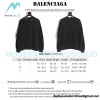 Balenciaga - 23FW Wash Round Neck Hoodie With Puncture Buckle