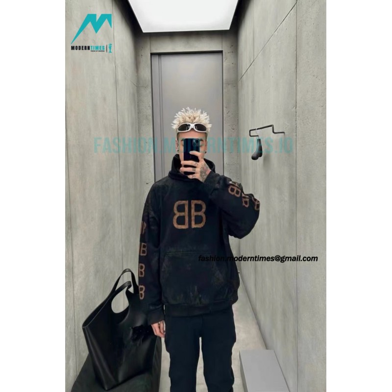 Balenciaga - 23SS BB Bitcoin Hoodie