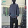 Balenciaga - 23FW Wash Round Neck Hoodie With Puncture Buckle