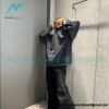 Balenciaga - 23FW Wash Round Neck Hoodie With Puncture Buckle