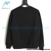 Balenciaga - Gucci Embroidered Logo Printed Crewneck Hoodie