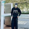 Balenciaga - Gucci Embroidered Logo Printed Crewneck Hoodie