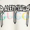 Balenciaga - Gucci Embroidered Logo Printed Crewneck Hoodie