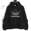 Balenciaga - Adidas Co-brand Embroidered Clover Hoodie