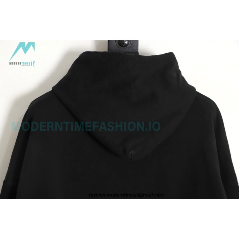 Balenciaga - Adidas Co-brand Embroidered Clover Hoodie