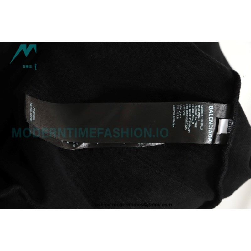 Balenciaga - Adidas Co-brand Embroidered Clover Hoodie