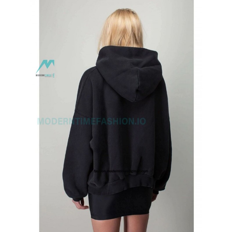 Balenciaga - Adidas Co-brand Embroidered Clover Hoodie