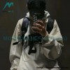 Balenciaga - 23FW Manchester United Dirty Wash Destruction Hoodie