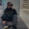 Balenciaga - 23FW Manchester United Dirty Wash Destruction Hoodie