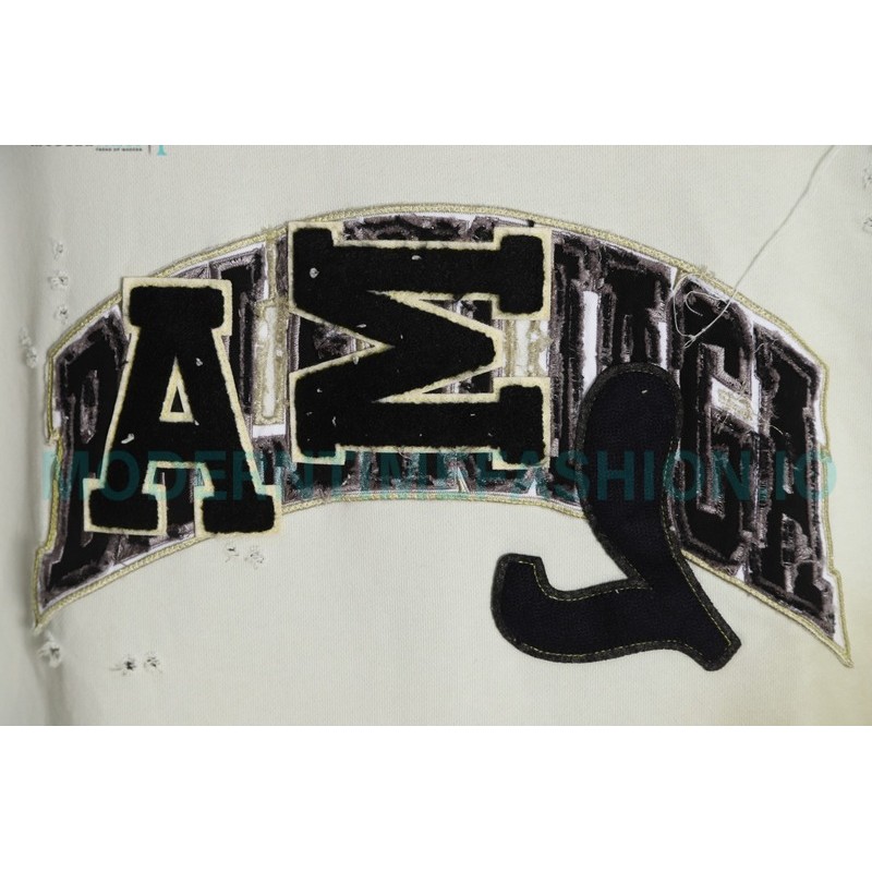 Balenciaga - 23FW Manchester United Dirty Wash Destruction Hoodie