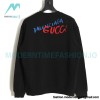 Gucci - Balenciaga Co-branded Embroidered Crew-neck Hoodie