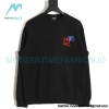 Gucci - Balenciaga Co-branded Embroidered Crew-neck Hoodie