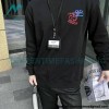 Gucci - Balenciaga Co-branded Embroidered Crew-neck Hoodie
