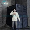  Gucci - Balenciaga Hand Painted Crew-neck Hoodie