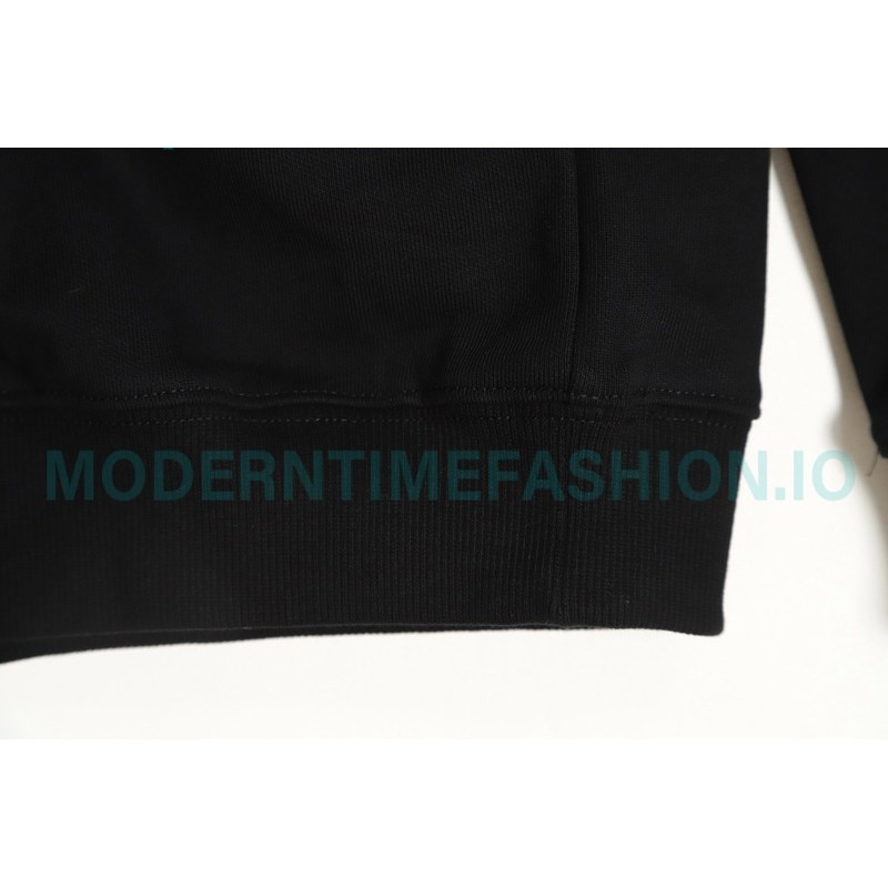  Gucci - Balenciaga Hand Painted Crew-neck Hoodie