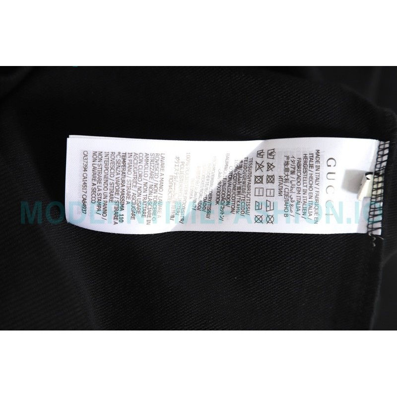  Gucci - Balenciaga Hand Painted Crew-neck Hoodie