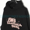 Balenciaga - 23FW Double B Splash Ink Hoodie