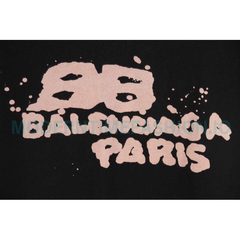 Balenciaga - 23FW Double B Splash Ink Hoodie