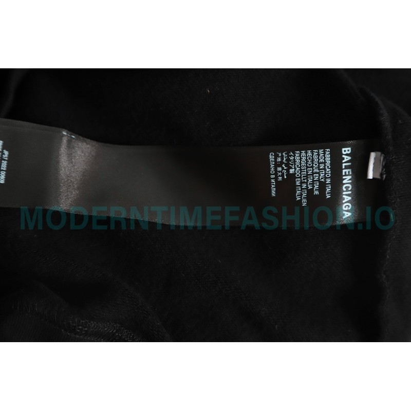 Balenciaga - 23FW Double B Splash Ink Hoodie