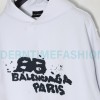 Balenciaga - 23FW Double B Splash Ink Hoodie