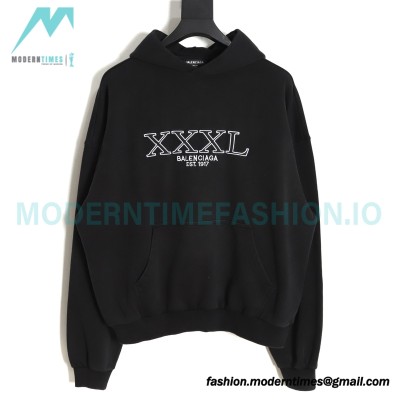 Balenciaga - 23FW Embroidered Wash Hoodie