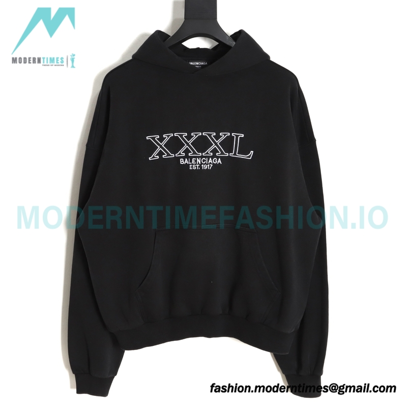 Balenciaga - 23FW Embroidered Wash Hoodie