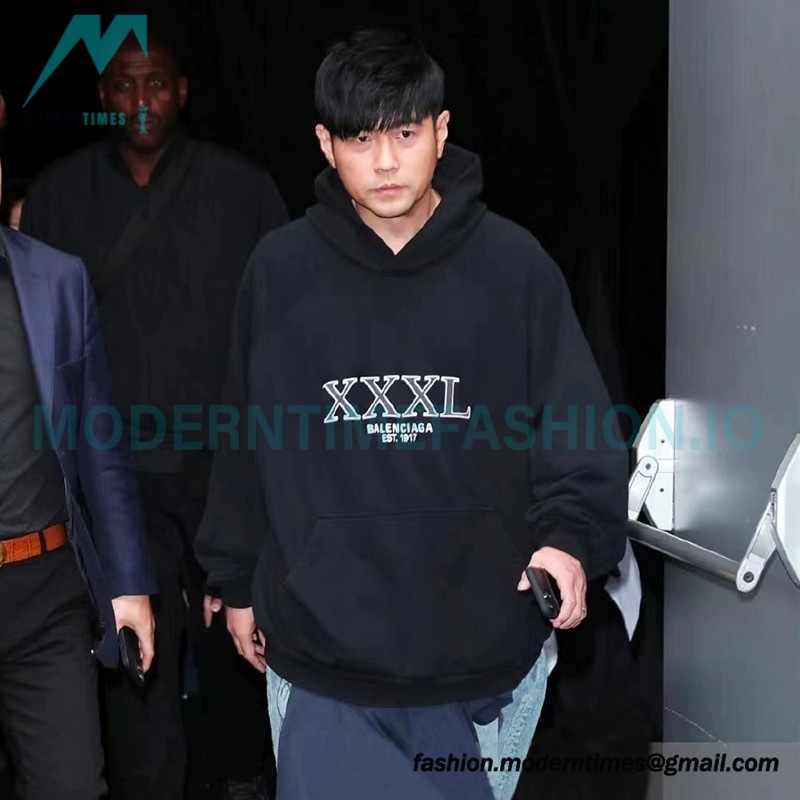 Balenciaga - 23FW Embroidered Wash Hoodie